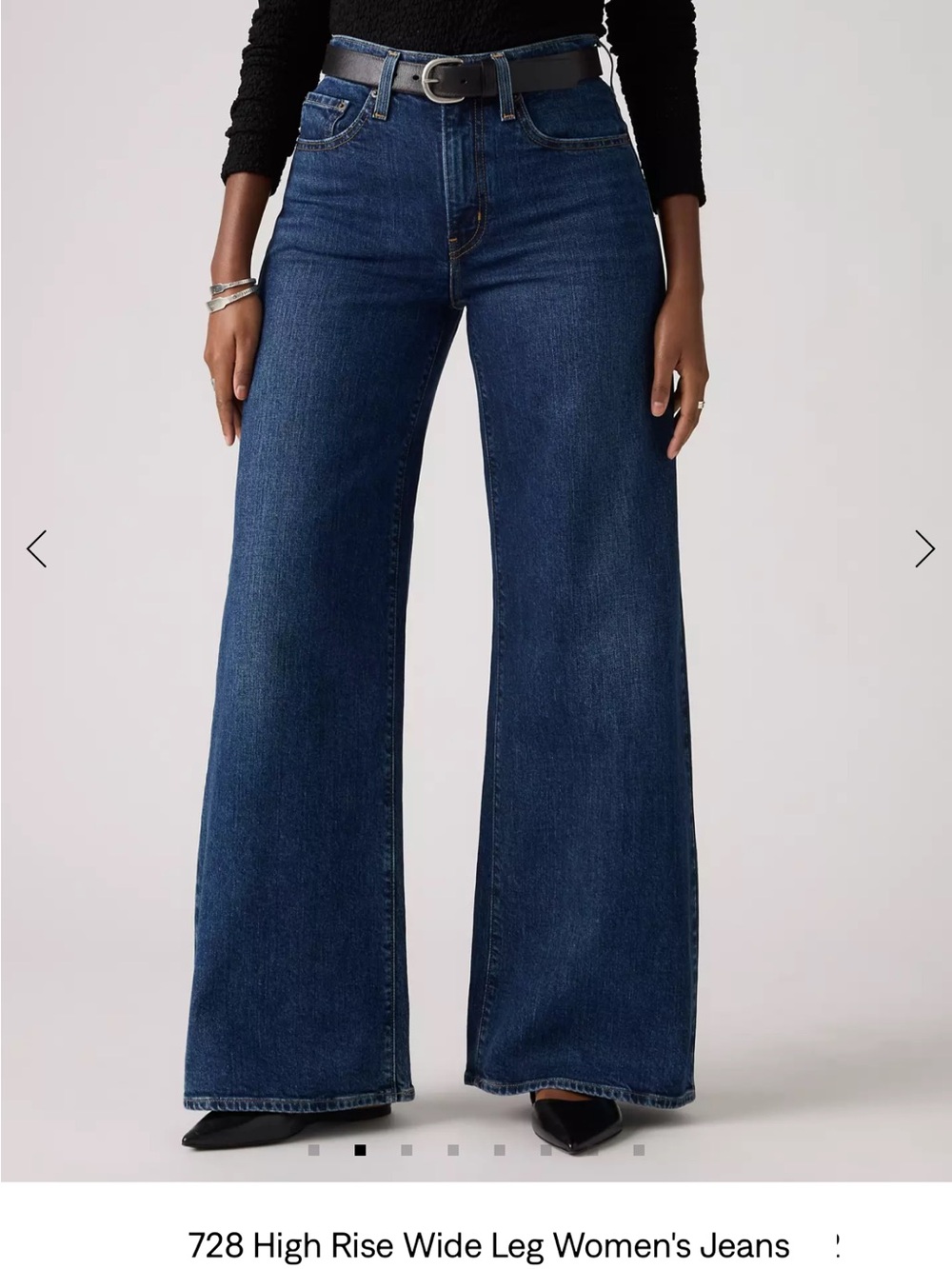 Levi’s Wide Leg Dark Blue Women’s Jeans